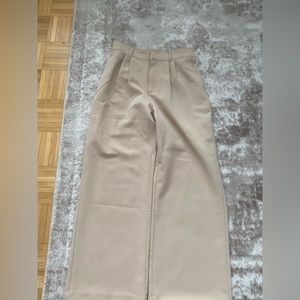 Abercrombie wide leg tailored pant